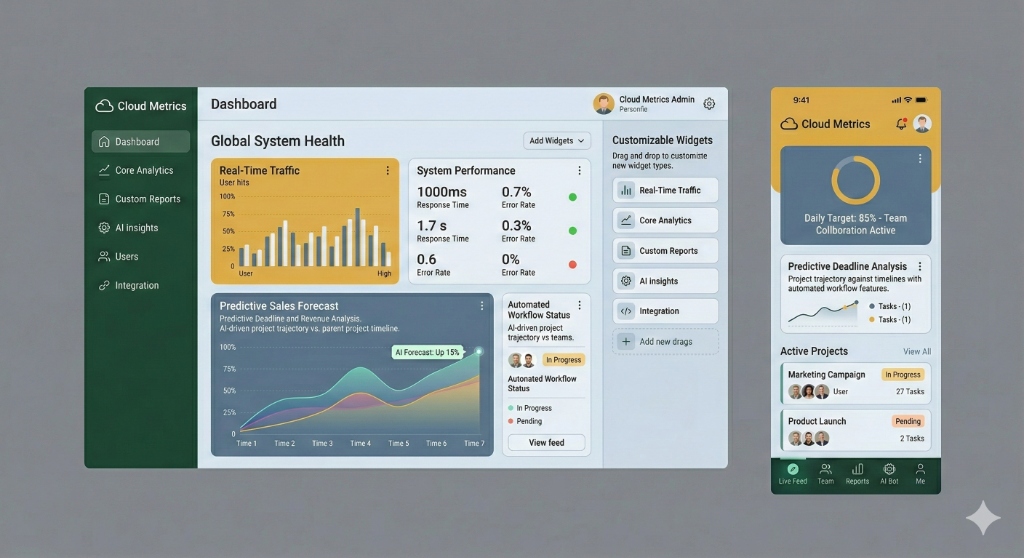 CloudMetrics — SaaS Analytics Suite